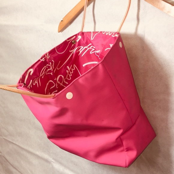 ESCADA pink summer beach tote - Picture 4 of 4